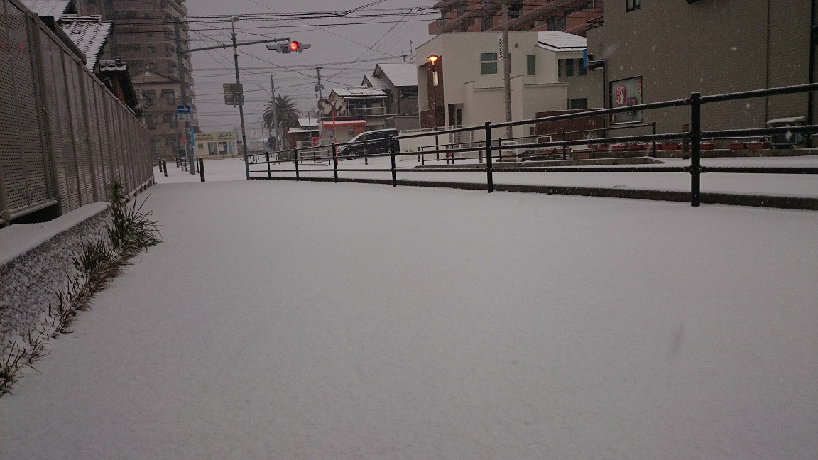 福岡の大雪2016