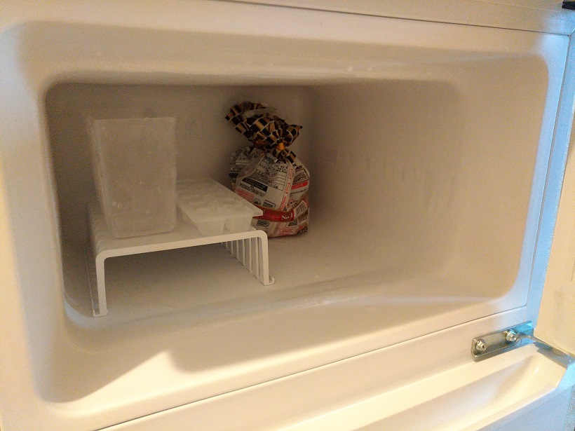 アイリスオーヤマ「IRR-A09TW-W」の冷凍室