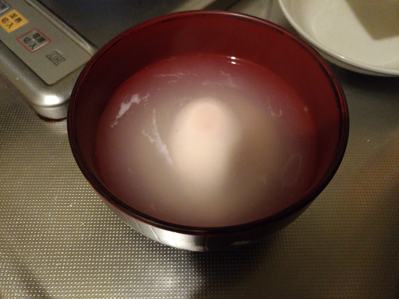 レンジアップで作る半熟卵