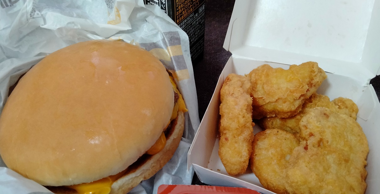 ダブルチーズバーガー