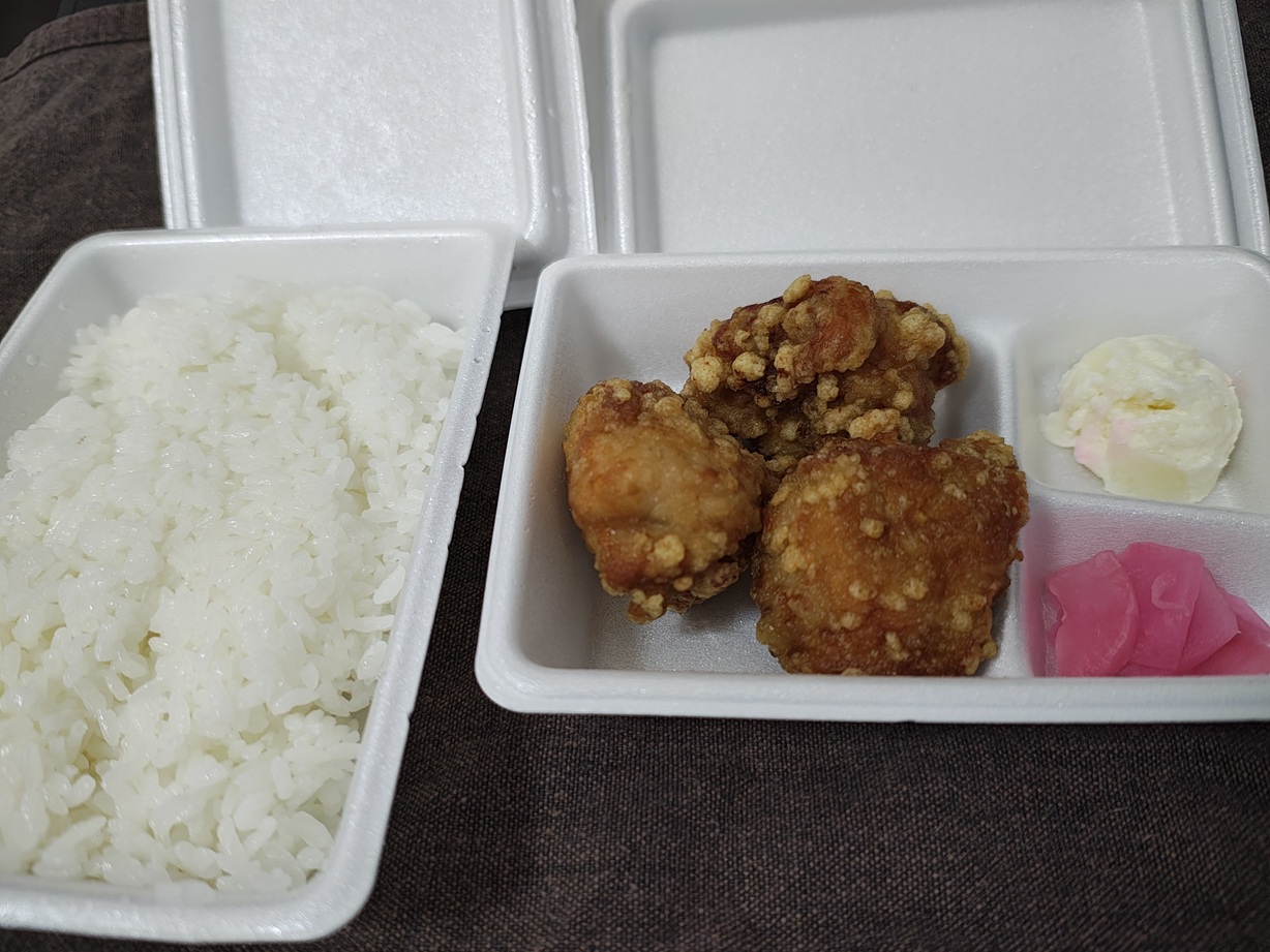 とよ唐亭のげんこつからあげ弁当