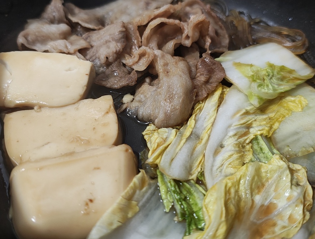 豚肉のすき焼き